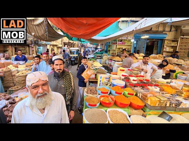 Karachi Pakistan, Walking in Bombay Bazaar and Light House Market