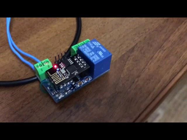 ESP8266 esp-01 5v relay module Ali.