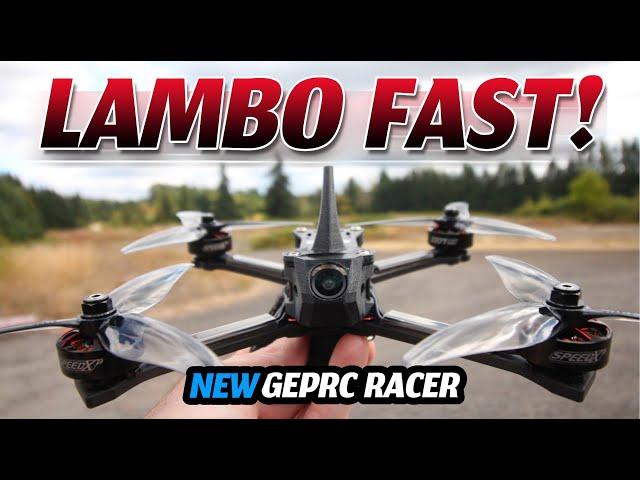 THE LAMBORGINI of Racing Drones - NEW' Geprc RACER 5" Fpv Racing Drone 