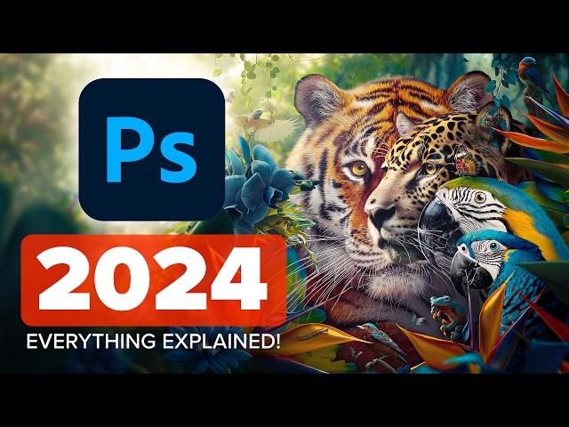 Photoshop 2024 Top 7 NEW Features & Updates Explained!