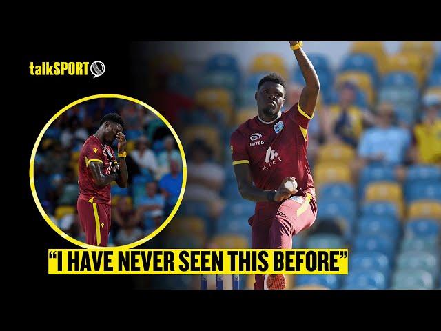 "He's Not Happy"  Alzarri Joseph STORMS OFF After Taking England Wicket