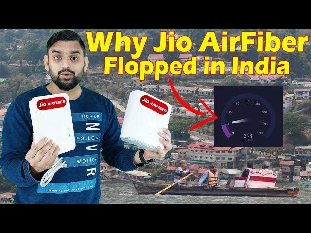 Why Jio AirFiber Flopped in India | Don't Waste Money For Jio AirFiber Details in Video |