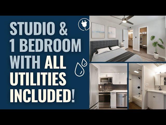 UTILITIES INCLUDED apartment in Phoenix Arizona!  Studio and 1 bedroom tour!! - VKP316