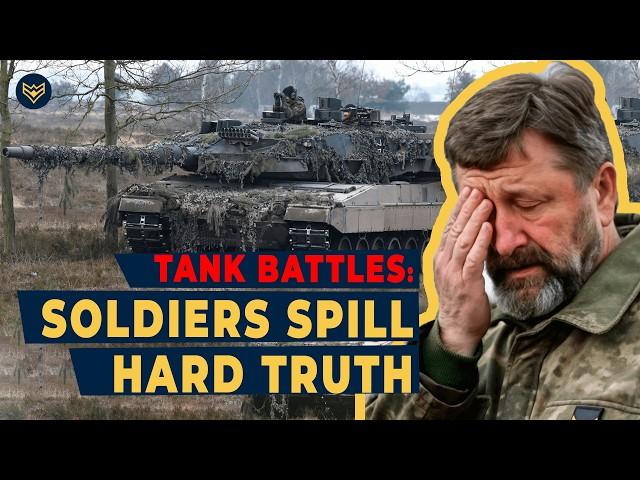 Ukrainian Soldiers Spill Hard Truth About Tank Battles