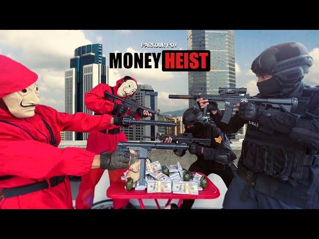 MONEY HEIST VS POLICE CHASE | BELLA CIAO REMIX