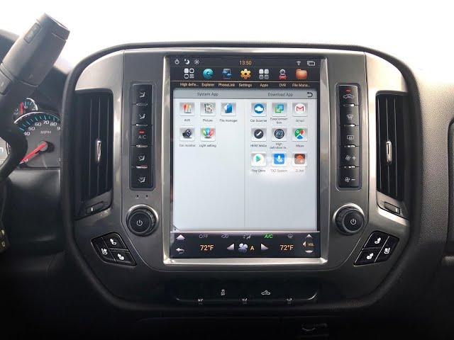 Demo video: Special Edition 12.1 inch screen PX6 six-core Android navi radio for Silverado Sierra