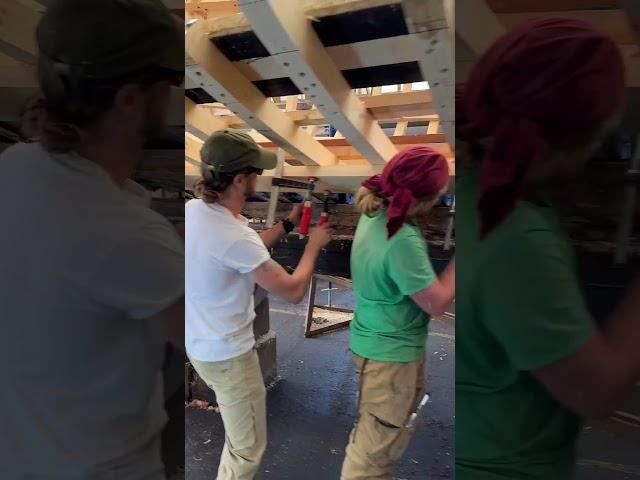 Ever seen a ship get built? #shipwright #woodworking #boatrestoration