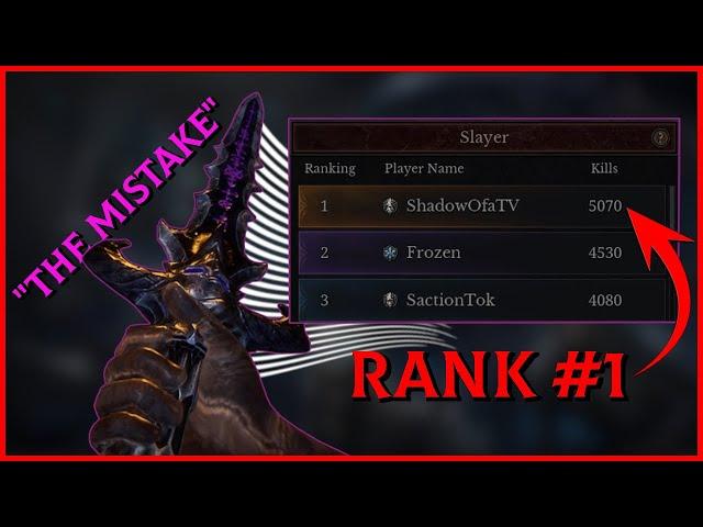 How I Got Rank 1 Overall Kills on Fighter - FULL BUILD (20:1 KD) | Dungeonborne