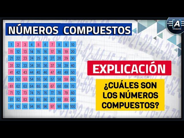 NÚMEROS COMPUESTOS - ¿Cuáles son los NÚMEROS COMPUESTOS?