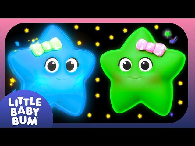 NO ADS [ 4 HOUR LOOP ] Twinkle Bedtime Songs | Relaxing Sensory Animation | Lullabies for Babies