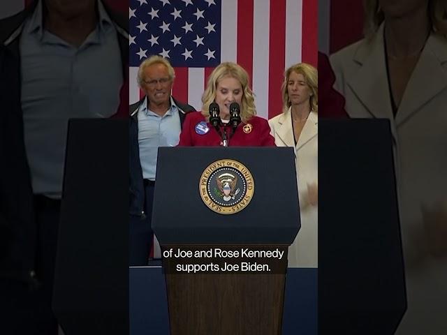 Kennedy Family Endorses Biden for President to Counter RFK Jr.