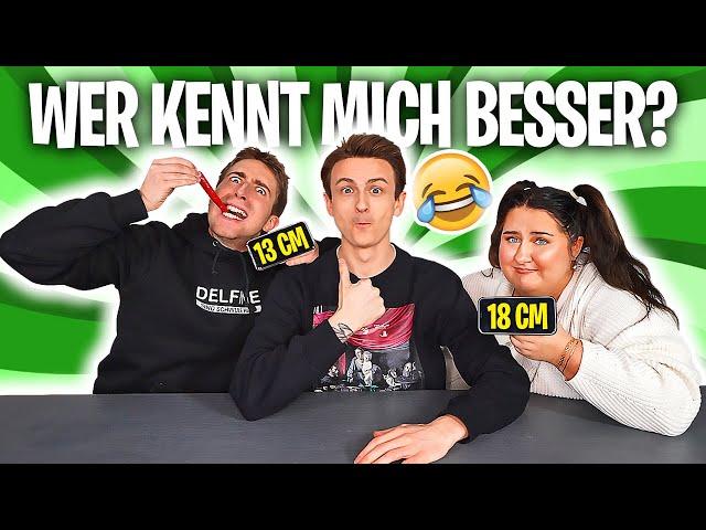 Wer aus der WG kennt mich BESSER!? ‍️‍️ mit Sandra & Falco