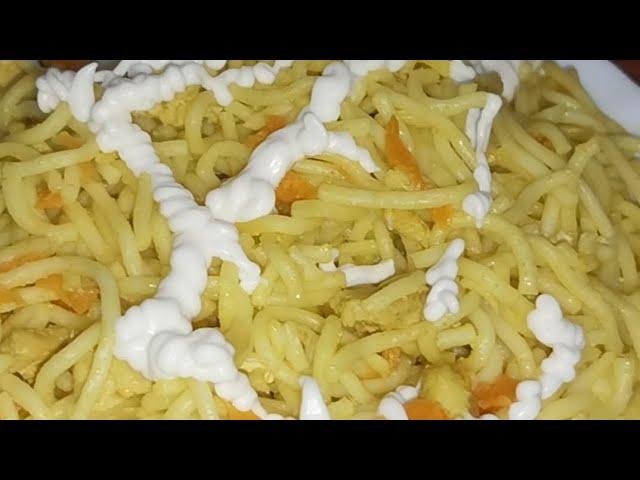 chicken noodles recipe#মুরগির মাংস দিয়ে নুডুলস রান্নার রেসিপি #subscribe#Razia Jamal family vlogs