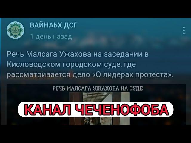 ЧЕЧЕНЦЫ про ингушского хамелеона "ВАЙНАЬХ ДОГ" не поддерживайте его.