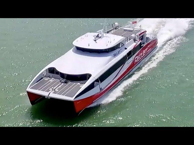 £7 Million High Speed Ferry Tour : Red Jet 7