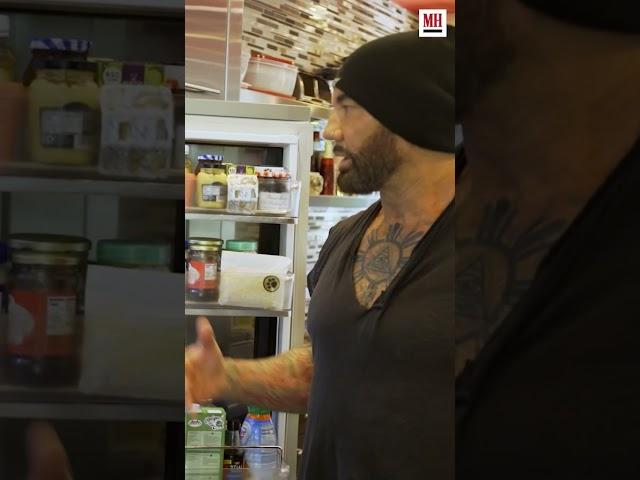 Dave Bautista diet staples #menshealth