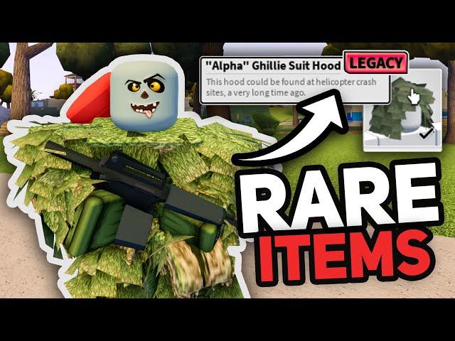 The RAREST Items in Apocalypse Rising 2! (Roblox)