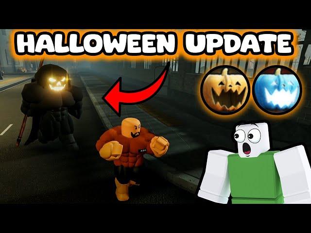 NEW HALLOWEEN UPDATE GYM LEAGUE ROBLOX