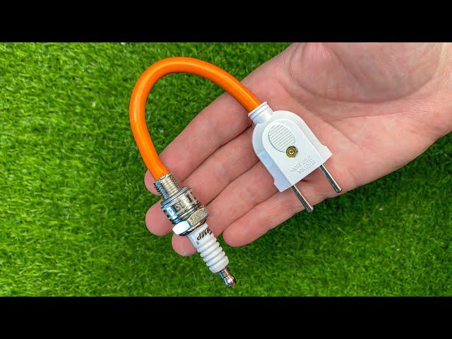 How to make a simple welding machine from spark plugs at home!