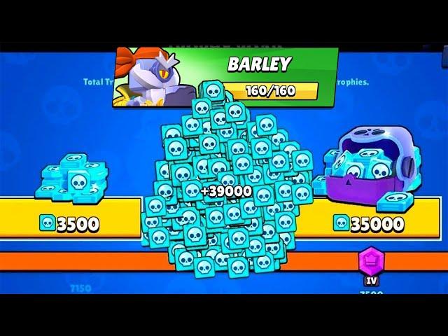 FINALLY!!! BUCCANEER BARLEY!!!LEGENDARY CREDITS!!🟦10,000 TROPY ROAD!! 18 NEW BRAWLERS!