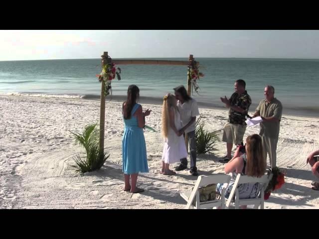 Beane Point Wedding Ceremony Anna Maria Island