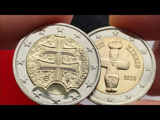 2 euro 2023 Slovakia + Cyprus