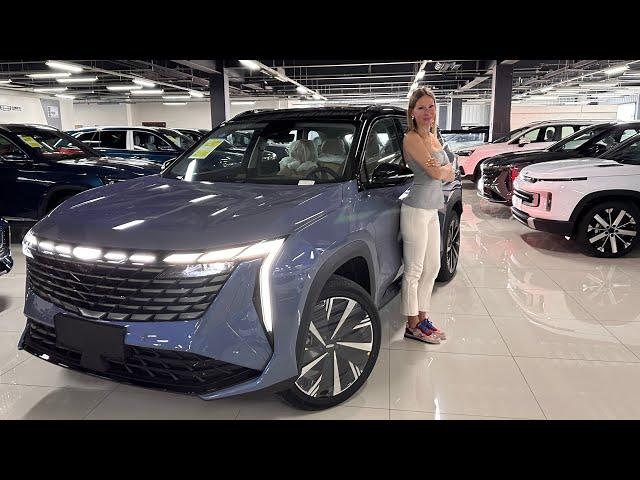 НОВЫЙ КРОССОВЕР. GEELY ATLAS 2023. Конкурент Джили Монжаро и EXEED RX. Новый Джили Атлас