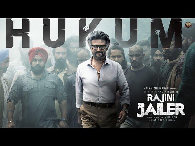 Rajini The Jailer - Hukum Lyrical (Hindi) | Superstar Rajinikanth | Sun Pictures | Anirudh | Nelson