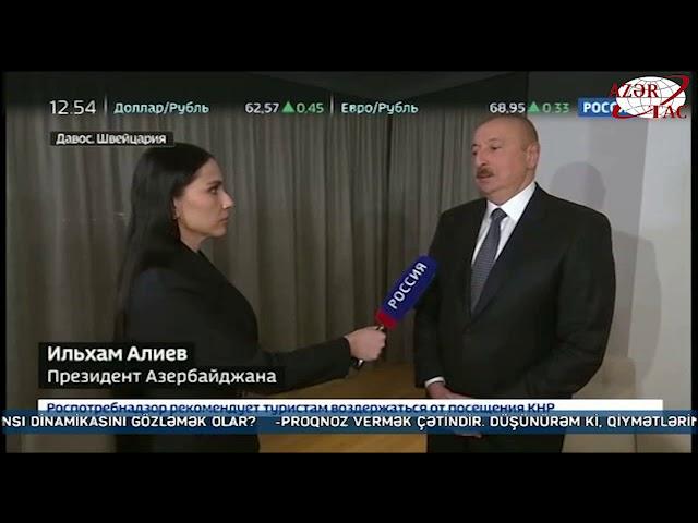 President Ilham Aliyev`s interview to Rossiya 24 TV channel