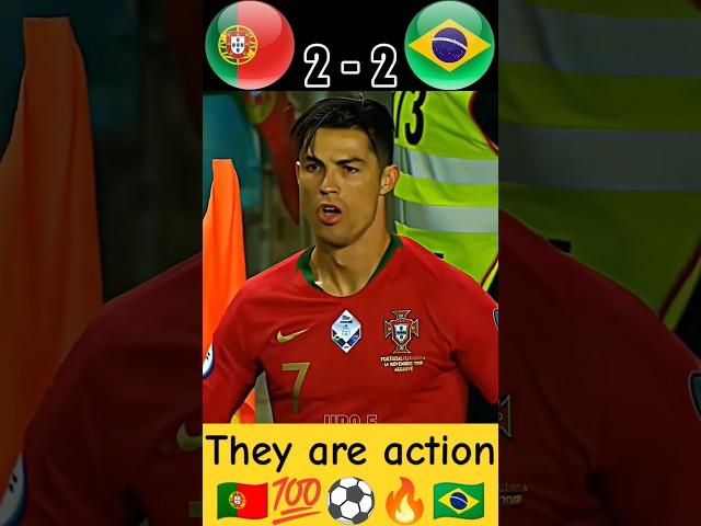 Portugal-3 VS Brazil-2 #football #worldcup #soccer #neymar #footballskills #ronaldo #fifa #shorts