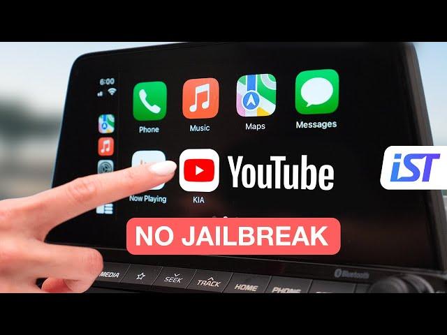 How to watch YouTube on Apple CarPlay in ANY CAR in 2023 - NO JAILBREAK REQUIRED - TrollStore