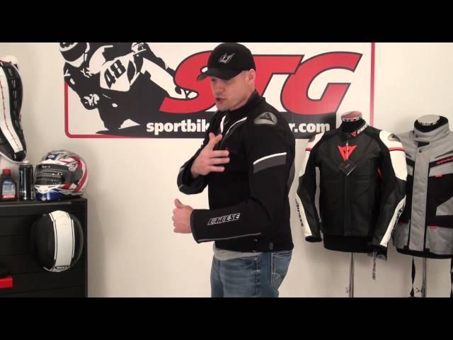 Dainese Aspide Textile Jacket Review from SportbikeTrackGear.com