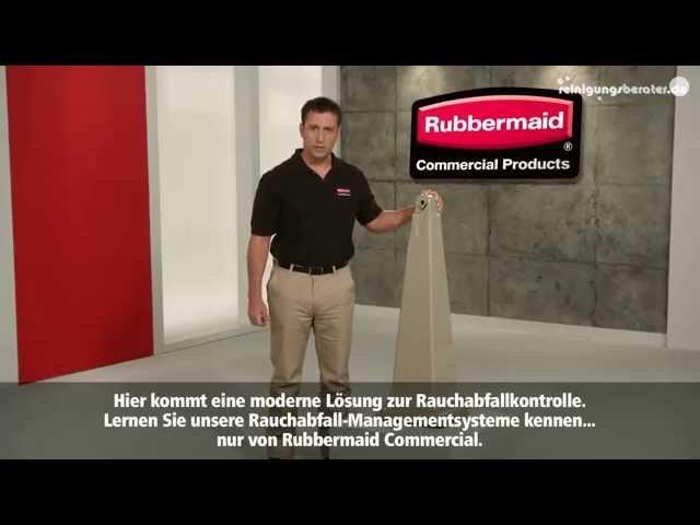 Rubbermaid GroundsKeeper Standaschenbecher bei www ReinigungsBerater de