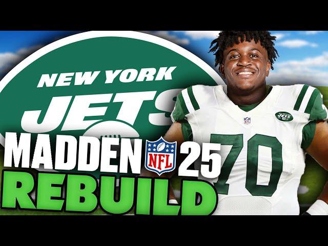 I Drafted a 79 Overall Wide Receiver 2! Armand Membou New York Jets Rebuild! Madden 25 Franchise