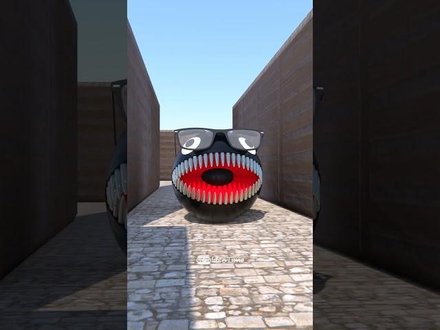 Chain Chomp vs Rock #Shorts