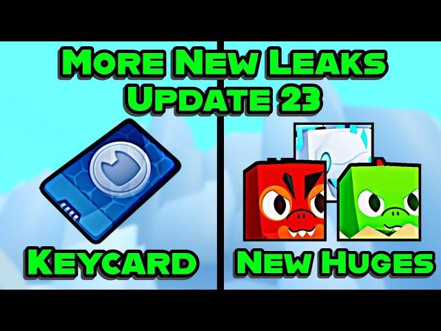  KEYCARD, HUGE DINO HYDRA, AND MORE - UPDATE 23 NEW LEAKS IN PET SIMULATOR 99