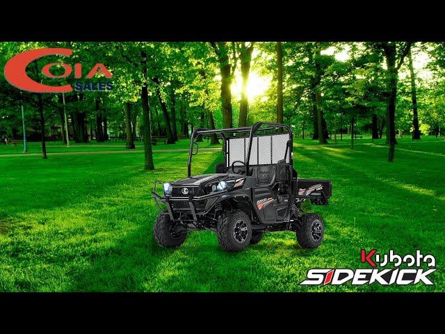 Kubota Sidekick Overview - Coia Sales