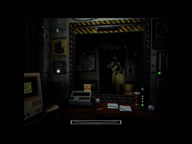 Graveyard Shift At Freddy's (GSAF) // Golden Freddy Easter Egg