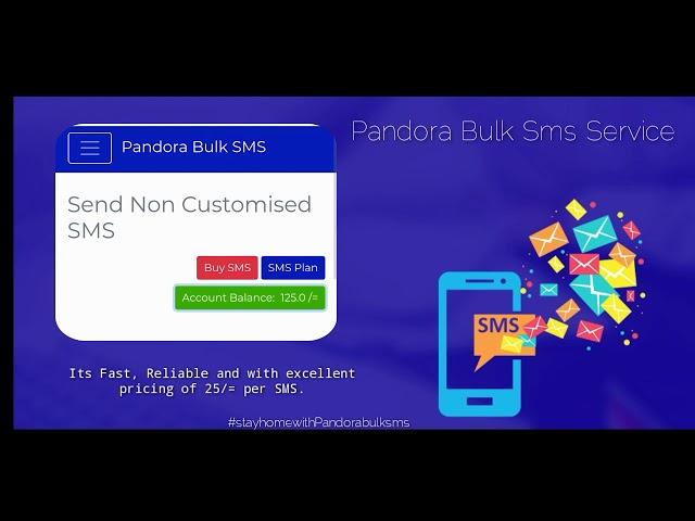 How to Buy SMS on Pandora Networks Platform