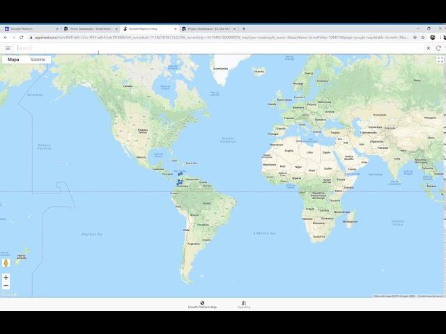 Growth Platform Map View