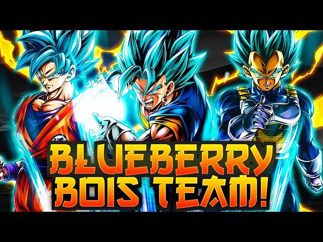 BLUEBERRY TEAM CANNOT BE STOPPED! MOST OPPRESSIVE TEAM IN THE GAME? | Dragon Ball Legends PvP