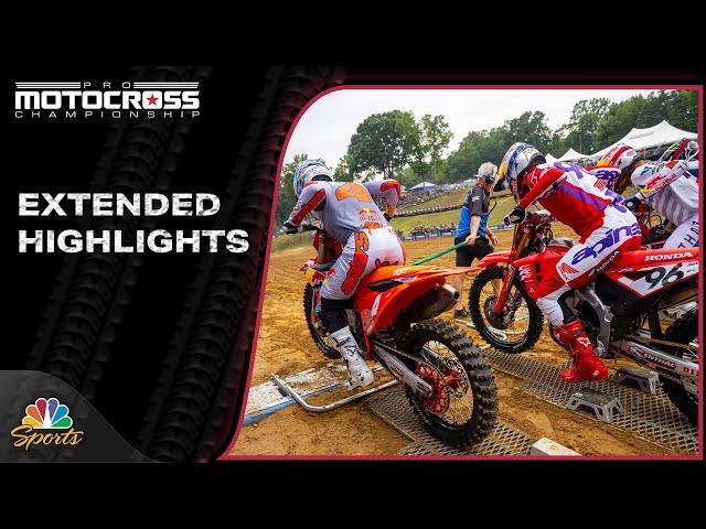 Pro Motocross 2024 EXTENDED HIGHLIGHTS: Round 10, Budds Creek | 8/17/24 | Motorsports on NBC