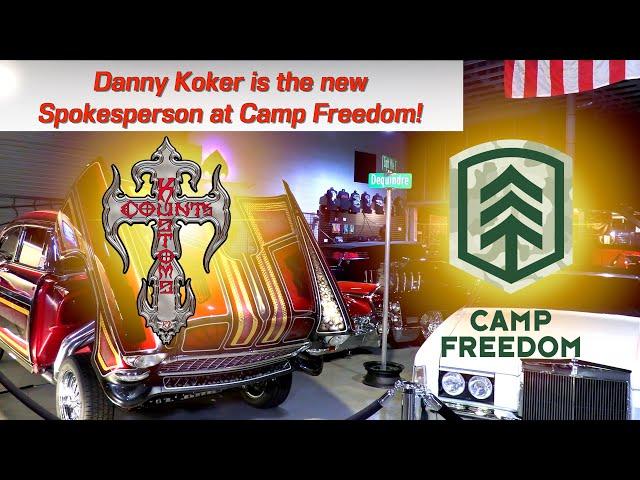 Camp Freedom's Newest Spokesperson - Danny "The Count" Koker!
