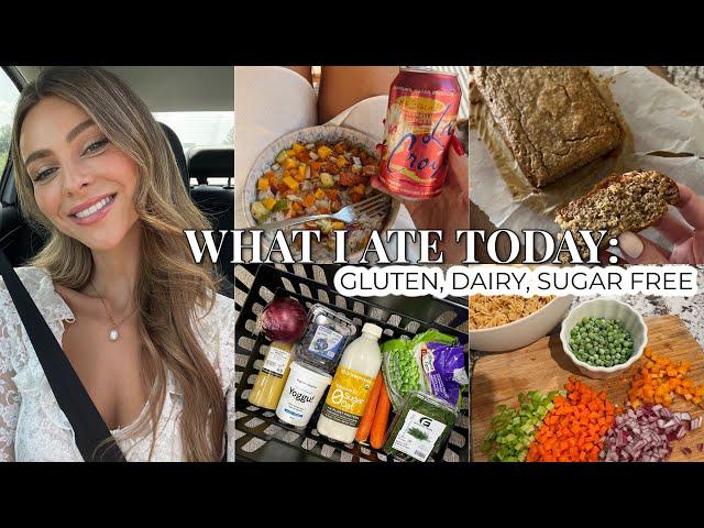 what I eat in a day. gluten, dairy, sugar free