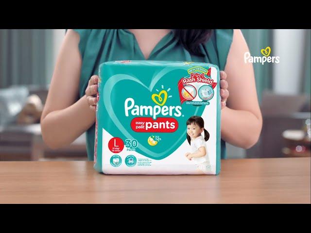 Choose NEW Pampers Pants with 2-in-1 Rash Shield