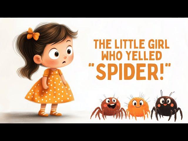 THE LITTLE GIRL WHO YELLED “SPIDER!” ️ A Fun Bedtime Story for Children 