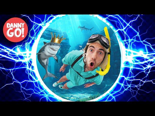 Sharks in the Water 2: Rise of the Shark King!  ️HYPERSPEED REMIX️/// Danny Go! Songs for Kids