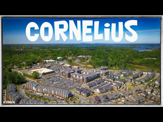 Cornelius NC - Downtown - on Lake Norman (DJI Mavic Pro Footage)