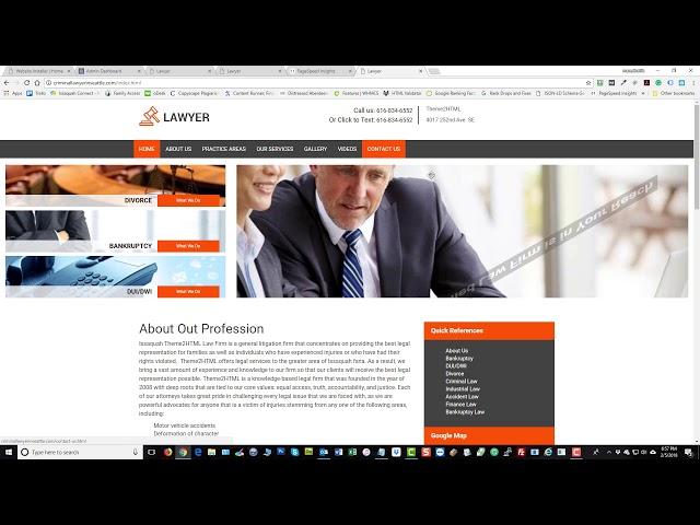 Website Installer - Intro