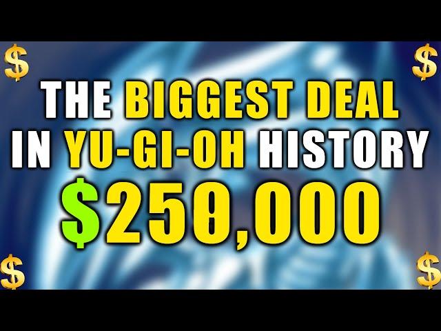 WE SPENT $258,000 On YuGiOh Cards (BIGGEST DEAL in YGO TCG History)